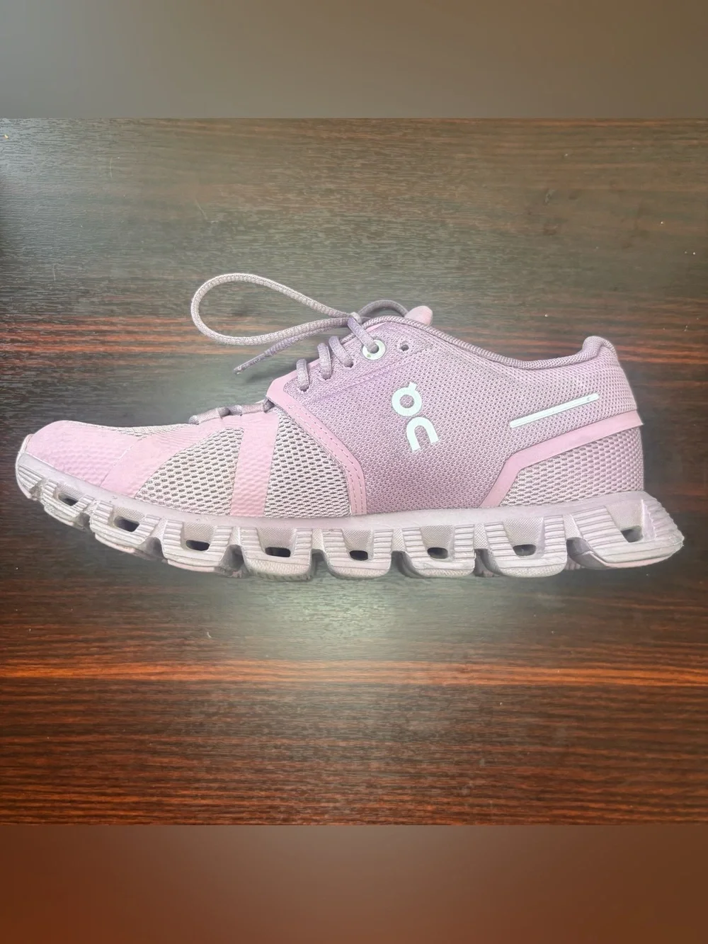 On Cloud 6 Waterproof Shoes Mauve/Purple Women’s Size 7 - Picture 4 of 16